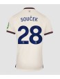 West Ham United Tomas Soucek #28 Replika Borta Kläder 2025-26 Kortärmad